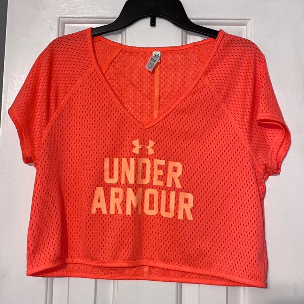 Under Armour Mesh Crop Top